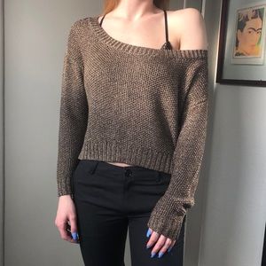 KAIN Label metallic knit sweater